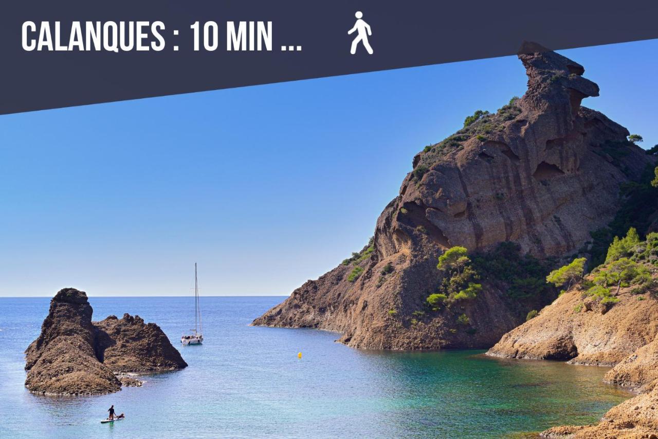 Sunny Duplex 4Pers 50M2 A 2Mn A Pieds Du Vieux Port Διαμέρισμα Λα Σιοτά Εξωτερικό φωτογραφία